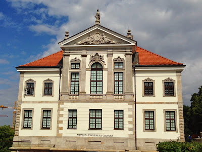 Chopin Museum in Ostrogski Palace Photo by Maja Trochimczyk