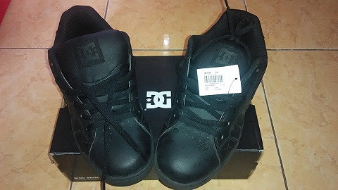 Sepatu DC Shoe Men's Net SN Black Original