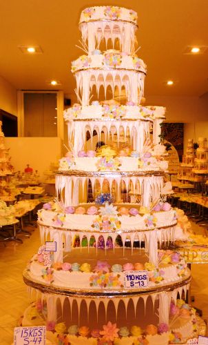 Wedding Cakes Pictures With Fountains