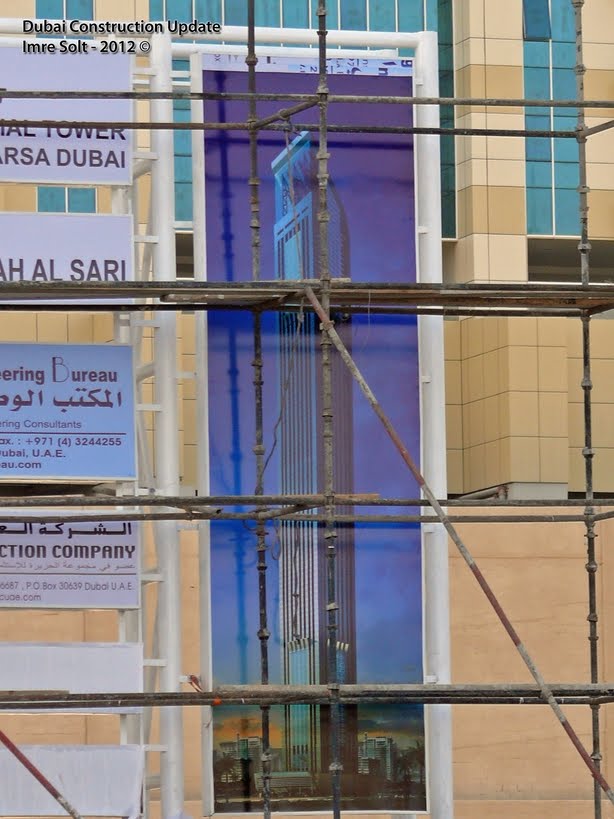 Dubai Constructions Update by Imre Solt Marina 106 Tower site and