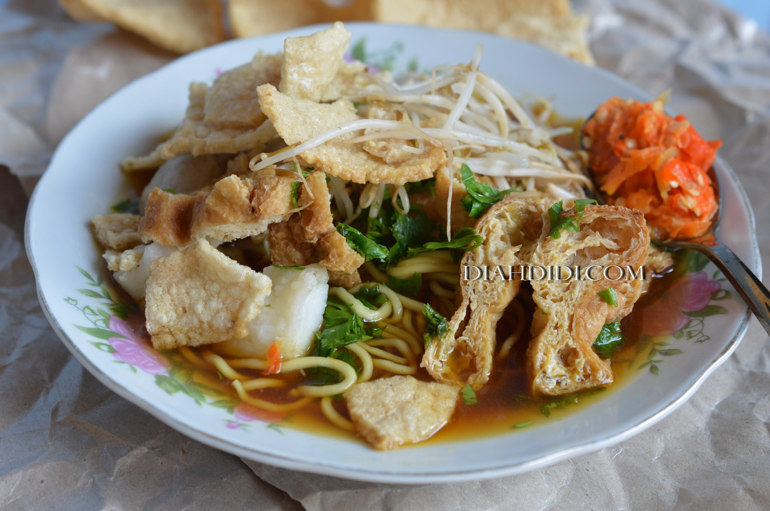 Mie Kopyok Bakso