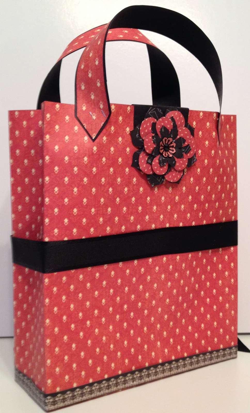 annes papercreations Graphic 45 how to make a Couture gift paper