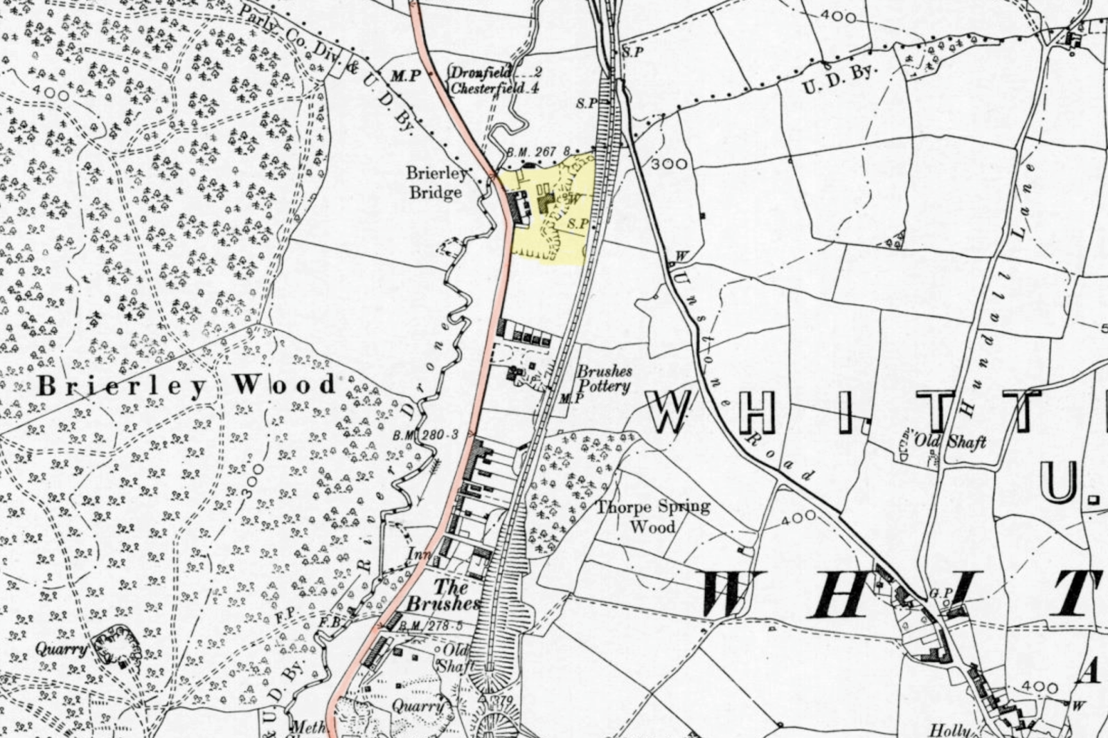 East Midlands Named Bricks Chesterfield & Staveley Brickworks