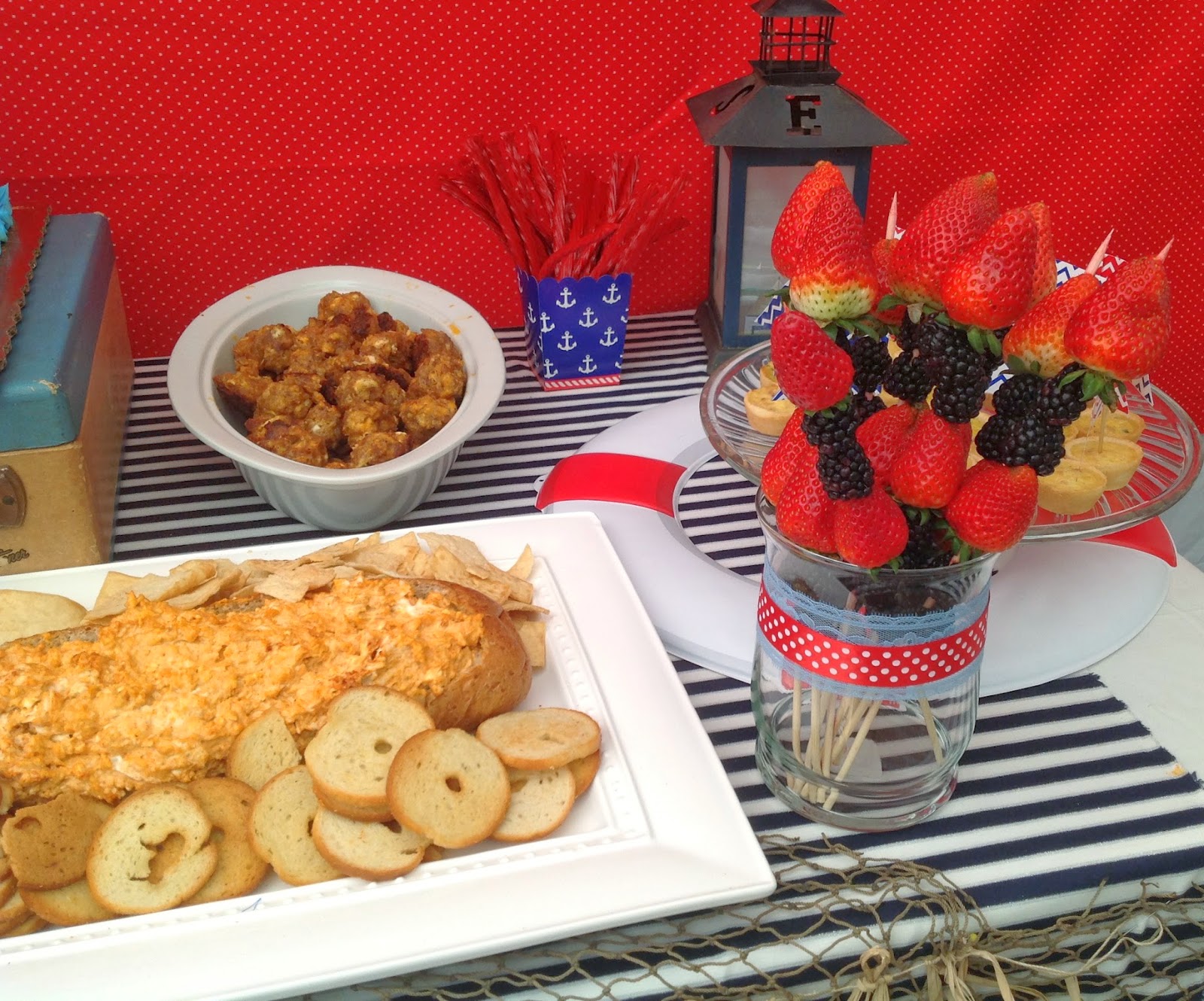 Manic Mama Miles: Ahoy! It's a Boy! - Party Food