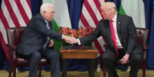 President Trump Pushes for Israel-Palestine Peace at Meeting with President Abbas
