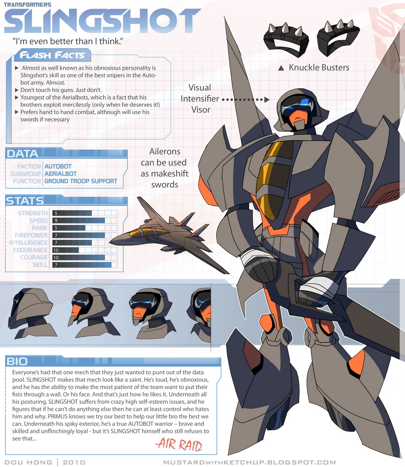 Dou Hong Transformers Animated Aerialbots