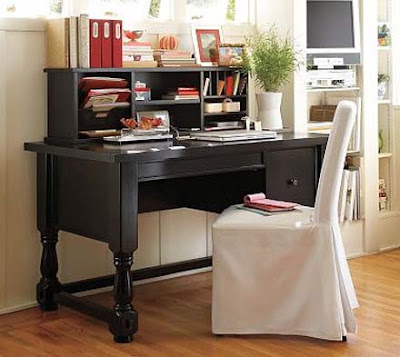 Aris Small Desk Set Home Office Desk Minimalist Decorating Idea