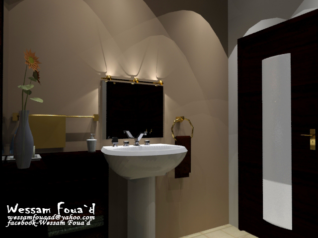 Wessam Fouaad جناح مكون من غرفة نوم و حمام (Bed Room &amp; Bath Room )