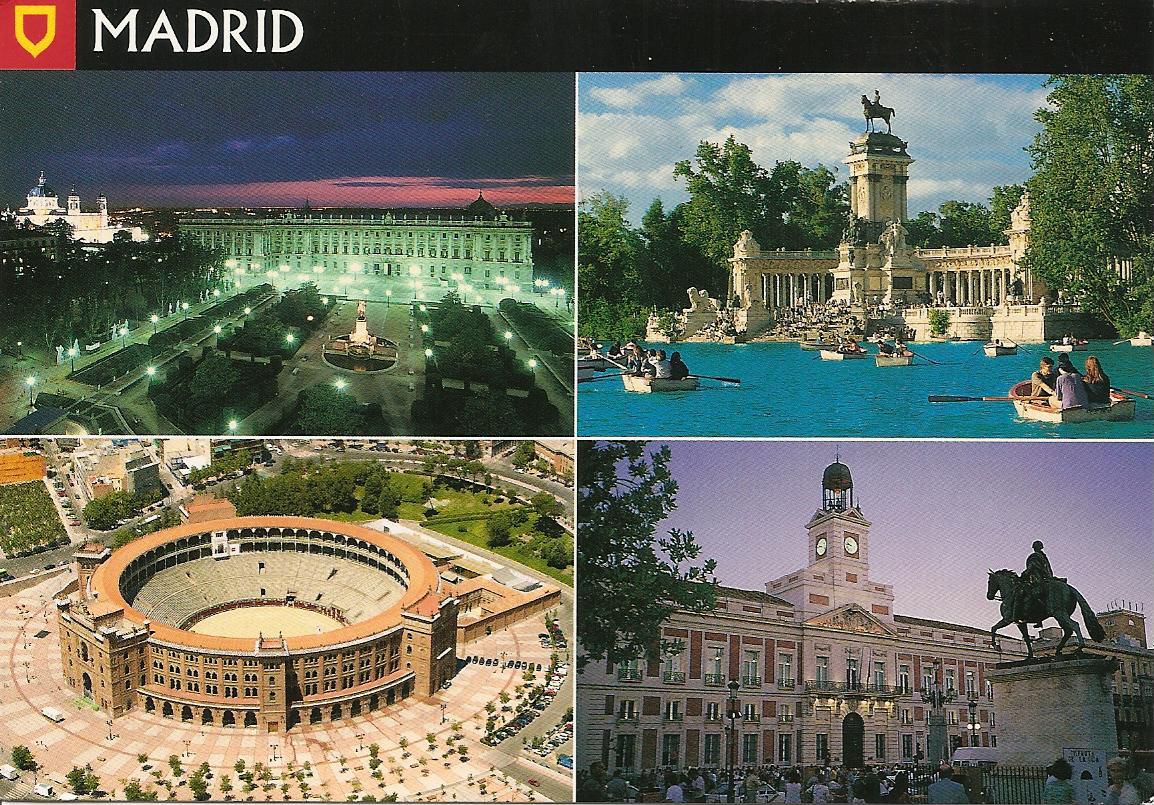 Stamps I've Met Postcard from Spain no. 4