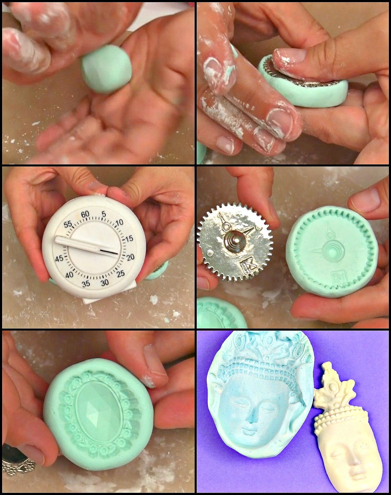 Mark Montano Cornstarch and Silicone Molds DIY