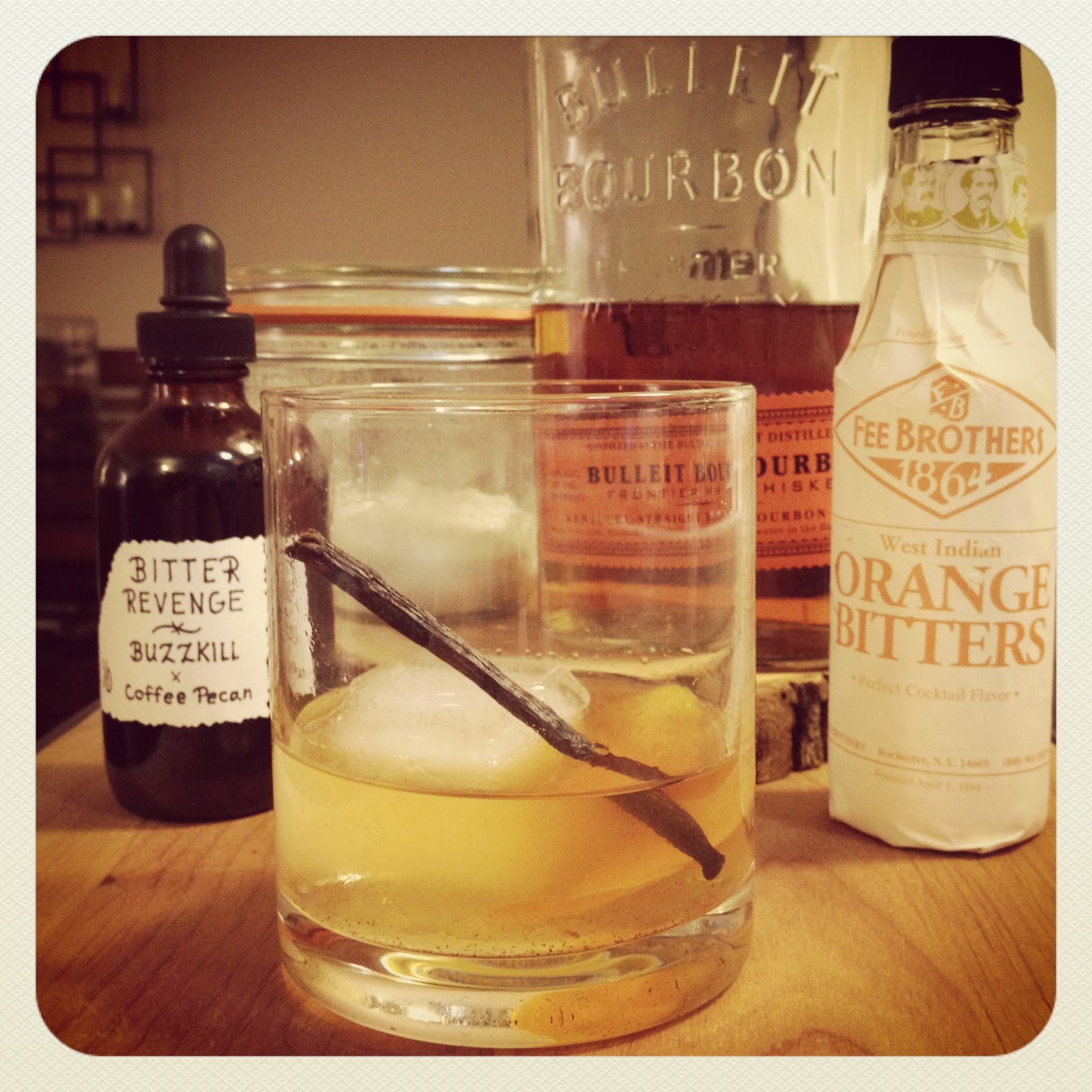 The Lush Chef Vanilla Bean Old Fashioned