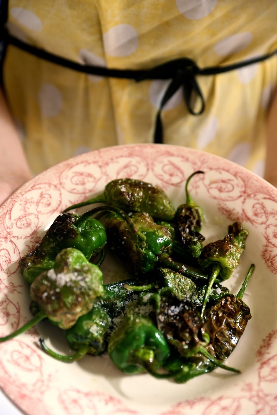Secret Garden Club Some like it hot jalapeno and Padron peppers
