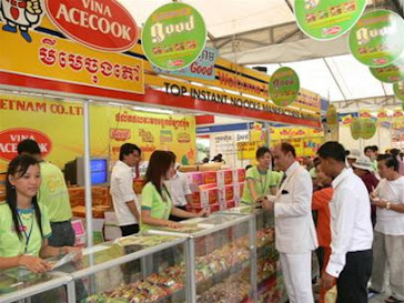 Vietnamese businesses in Cambodia.
