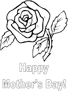 Fichas de Inglés para niños: Mother´s day printables (free mothers day coloring pages)