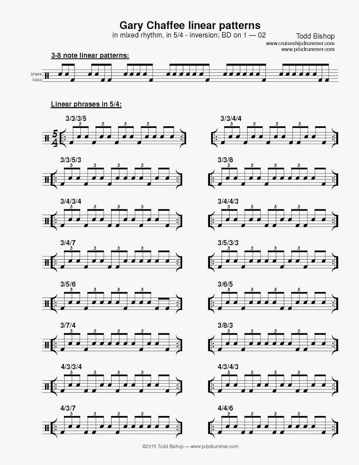 Cruise Ship Drummer April 2015