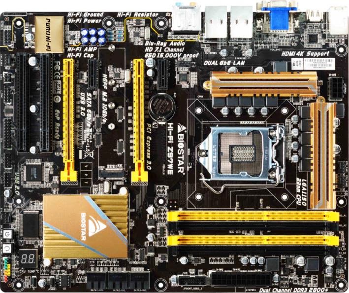 BIOSTAR to Showcase Hi-Fi Z97WE Mainboard at Computex 2014 BIOSTAR Hi-Fi Z97WE Mainboard