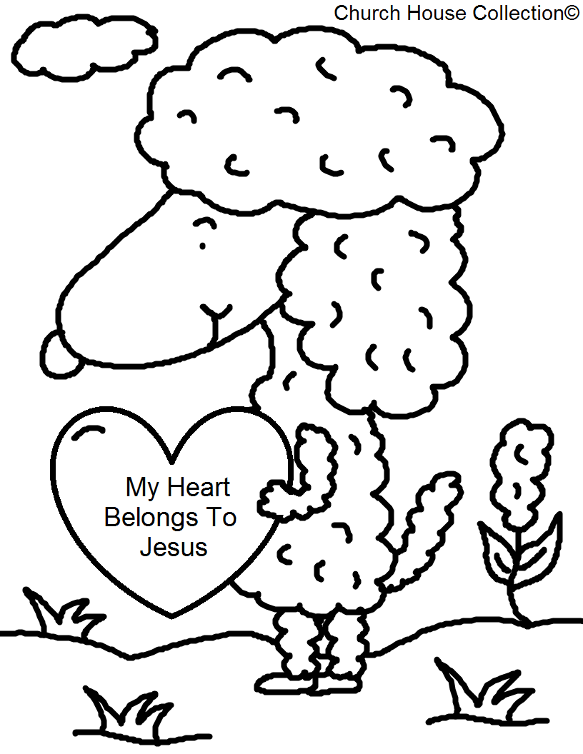 Church House Collection Blog: Sheep "My Heart Belongs To Jesus ...