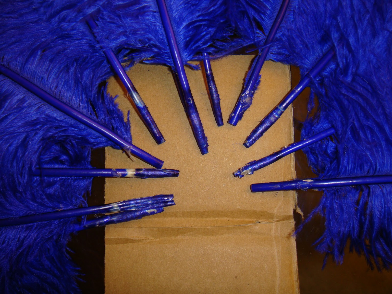 Traveling into the World of Burlesque How to Make Feather Fans