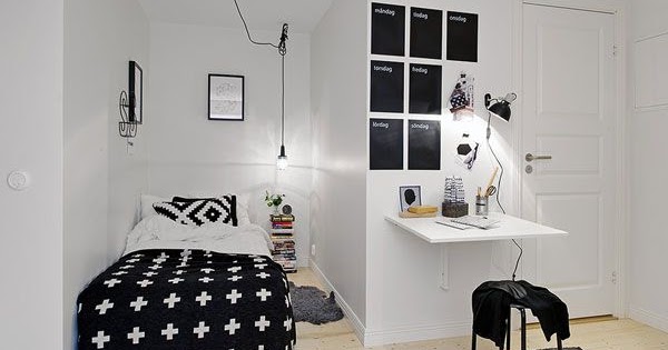 [صور] 30 فكرة غرف نوم صغيرة لجعلها تبدو اكبر ديكور بلس