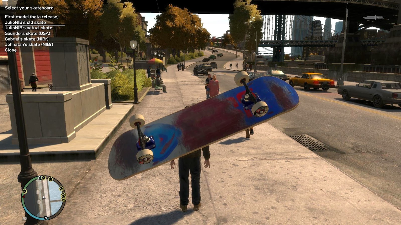 GTA X Scripting - JulioNIB mods: SkateIV mod beta