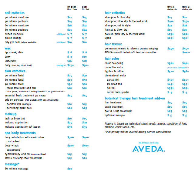 COOL ATLANTA Beauty Review Aveda Institute Atlanta