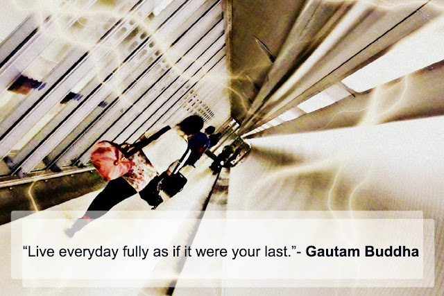 Inspirational life quote by Gautam Buddha