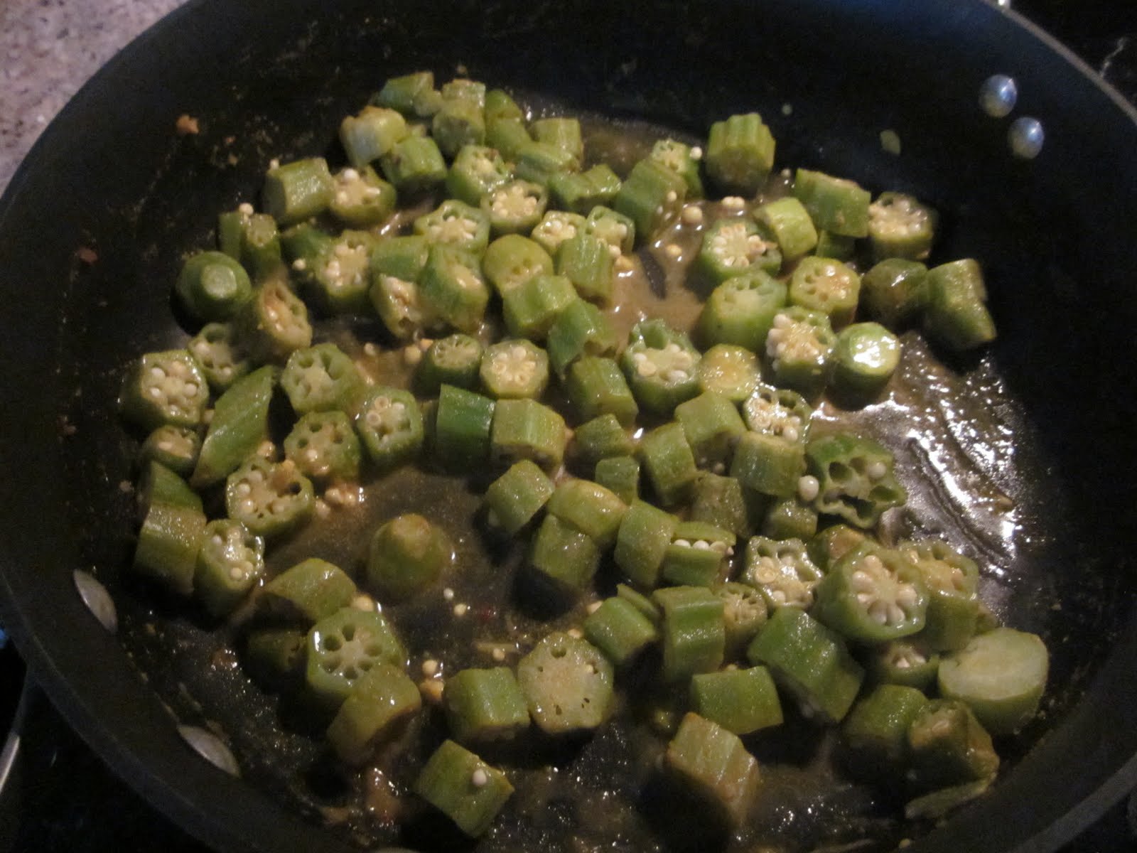 My Mess Their Kitchen Harissa Tempeh with Couscous and Sweet & Sour Okra
