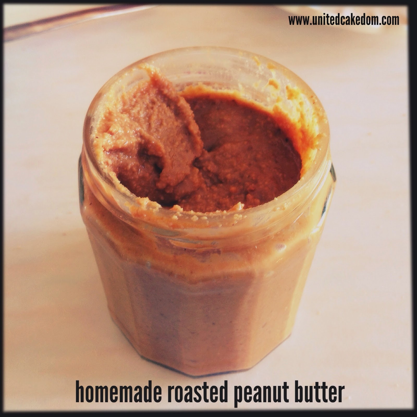 United Cakedom Homemade Roasted Peanut Butter & book review