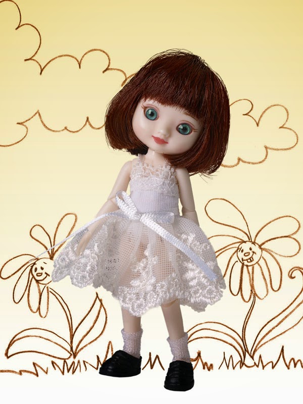 SNICKERDOODLE STREET *AMeLiA ThiMbLe* Mini Dolls