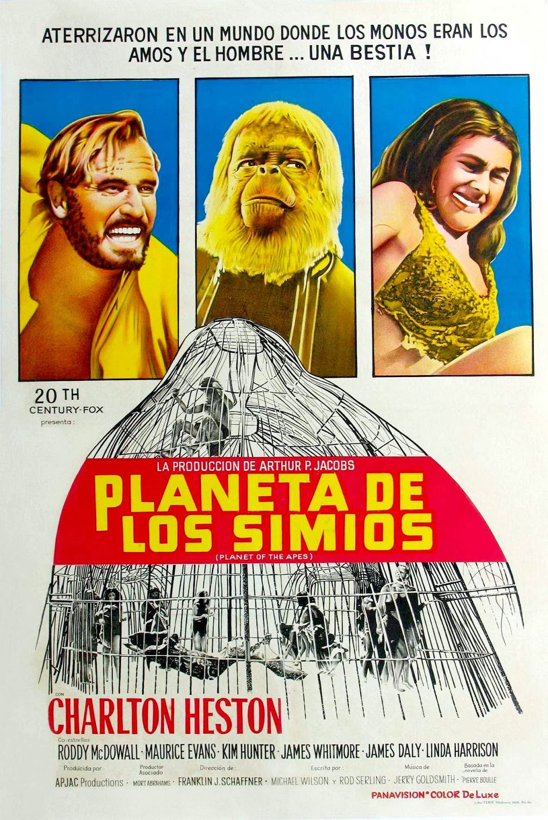 Las Peliculas de Vuestra Infancia - Página 3 Cartel+(1968)+Planet+of+the+apes+2