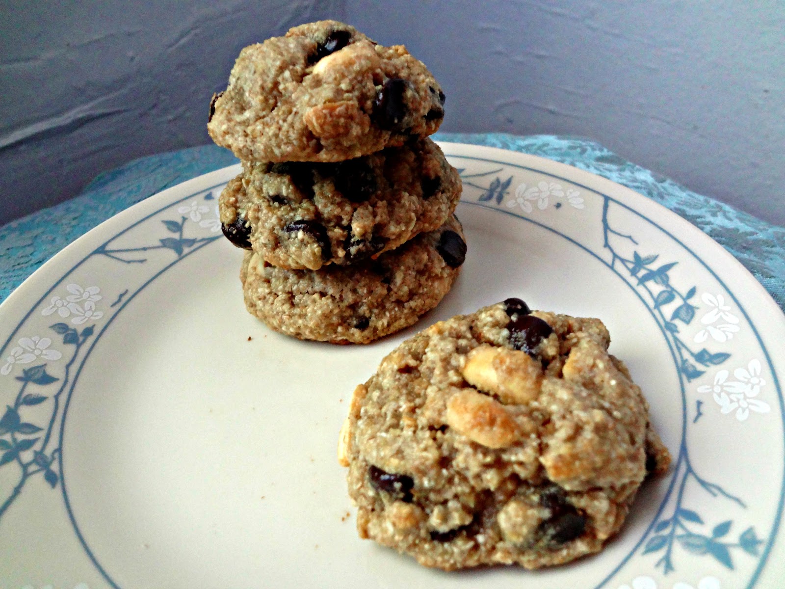 The Cooking Actress Healthy and Chewy Chocolate Chip Cookies with Nuts