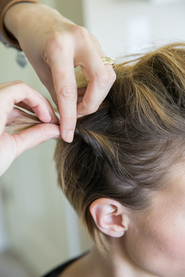 How To Create A Faux Hawk Long Pixie Or Bob Tutorial One Little