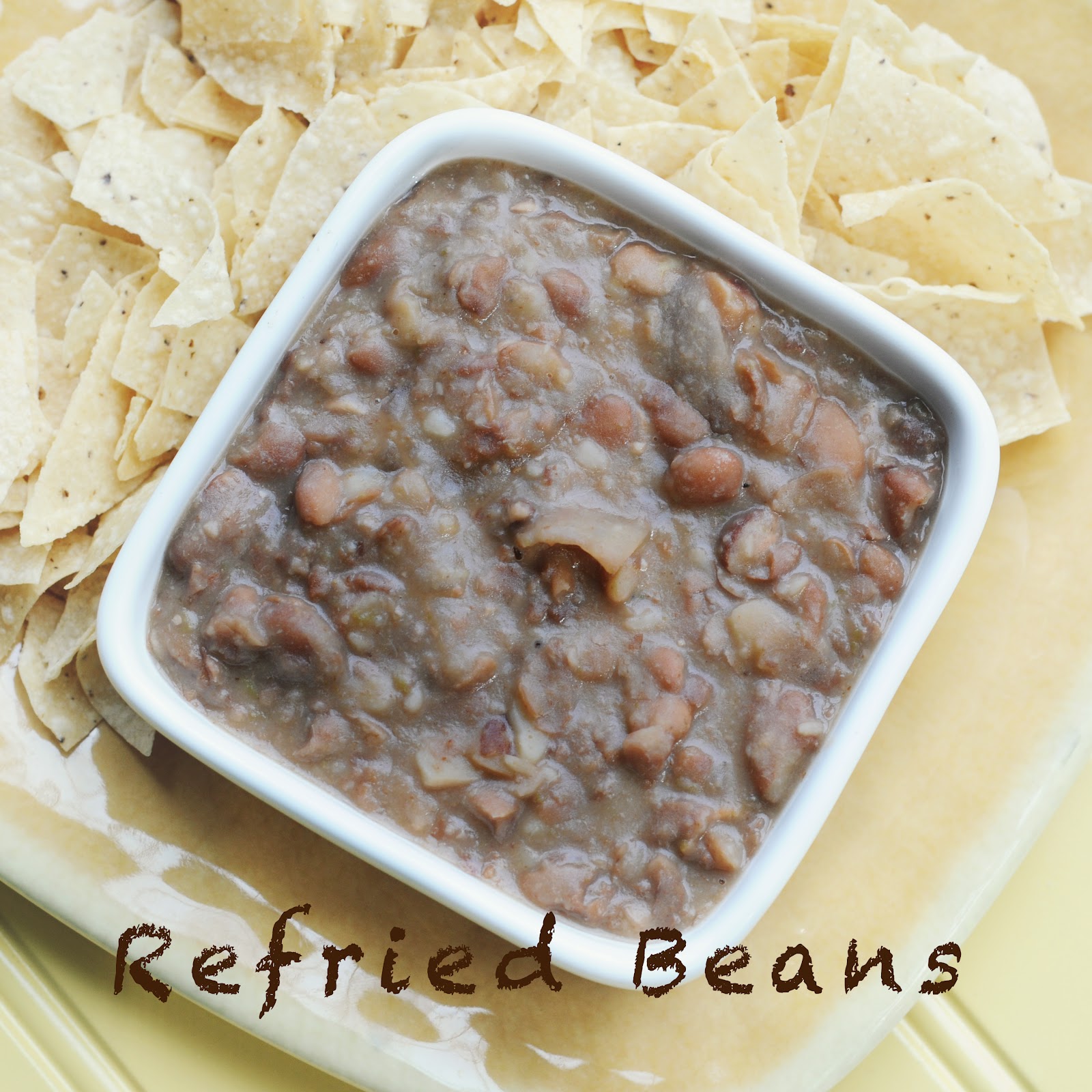 Simply Gourmet Crockpot Refried Beans