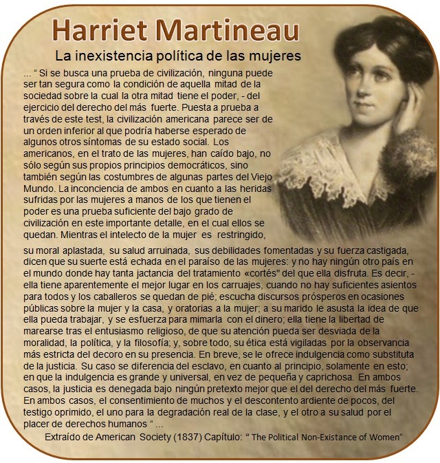 Mujeres Famosas HARRIET MARTINEAU INGLATERRA