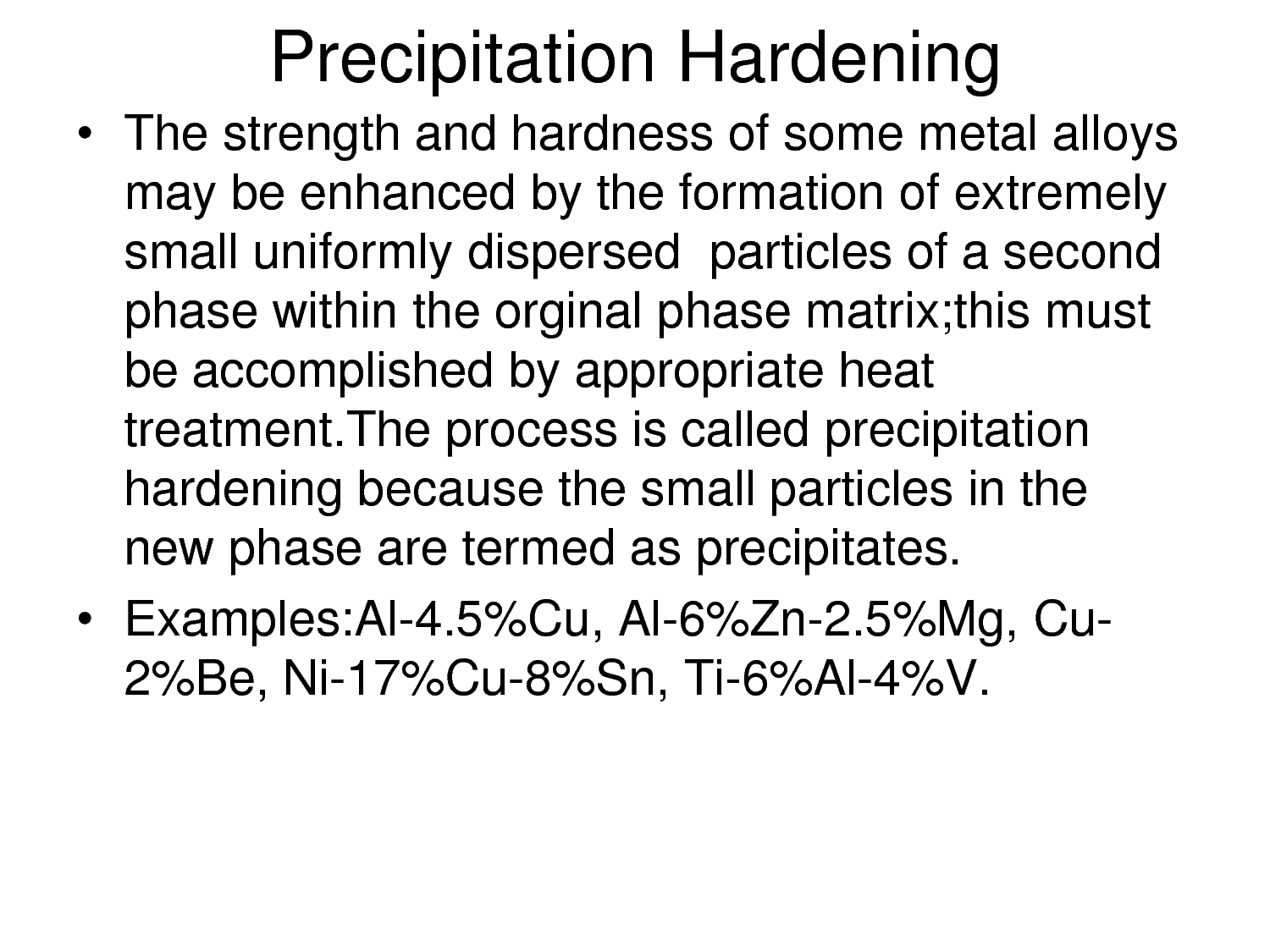 precipitation hardening mechanicstips precipitation hardening