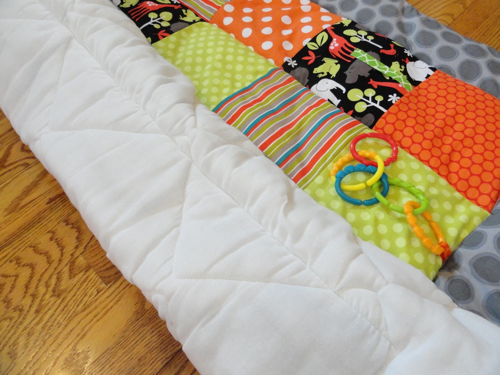 Oxford Impressions Infant Tummy Time Floor Mat