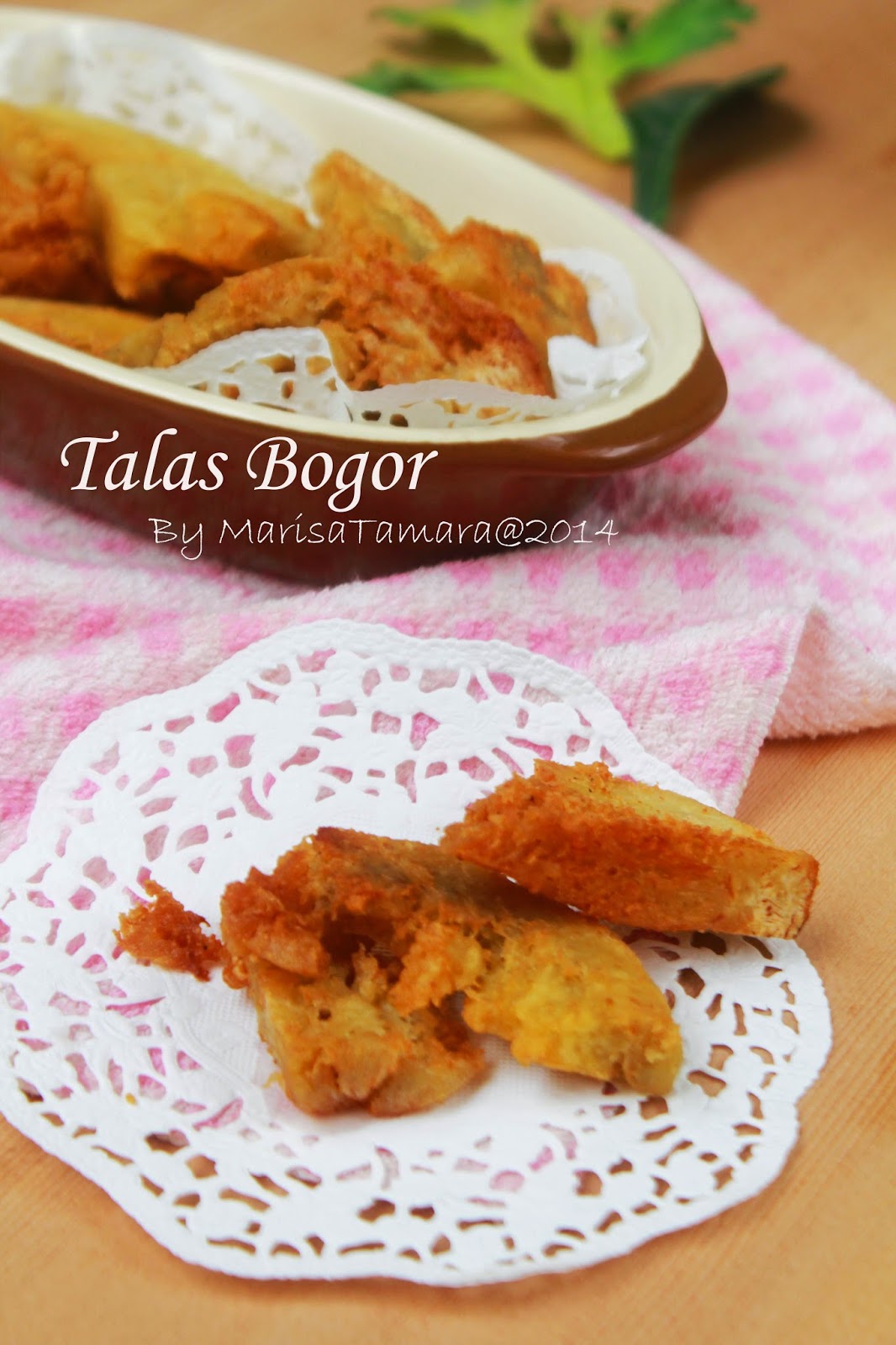 To Marisa's Kitchen Talas Bogor Goreng