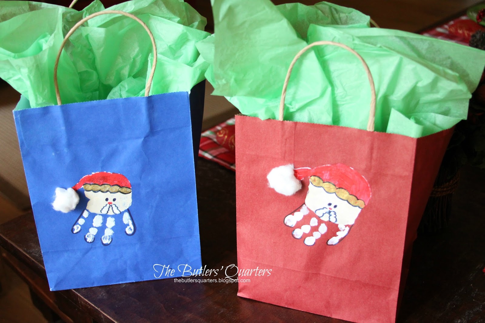 the butlers quarters diy christmas gift bags and teacher gift ideas