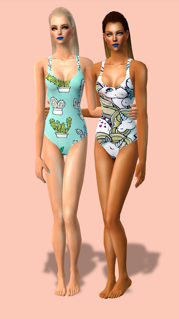  The Sims 2. Женская одежда: Купальники - Страница 13 Swimsuit-a