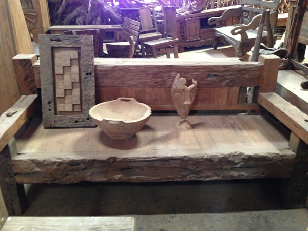 Decorative peices crafted from FSC Certified Indonesian Teak