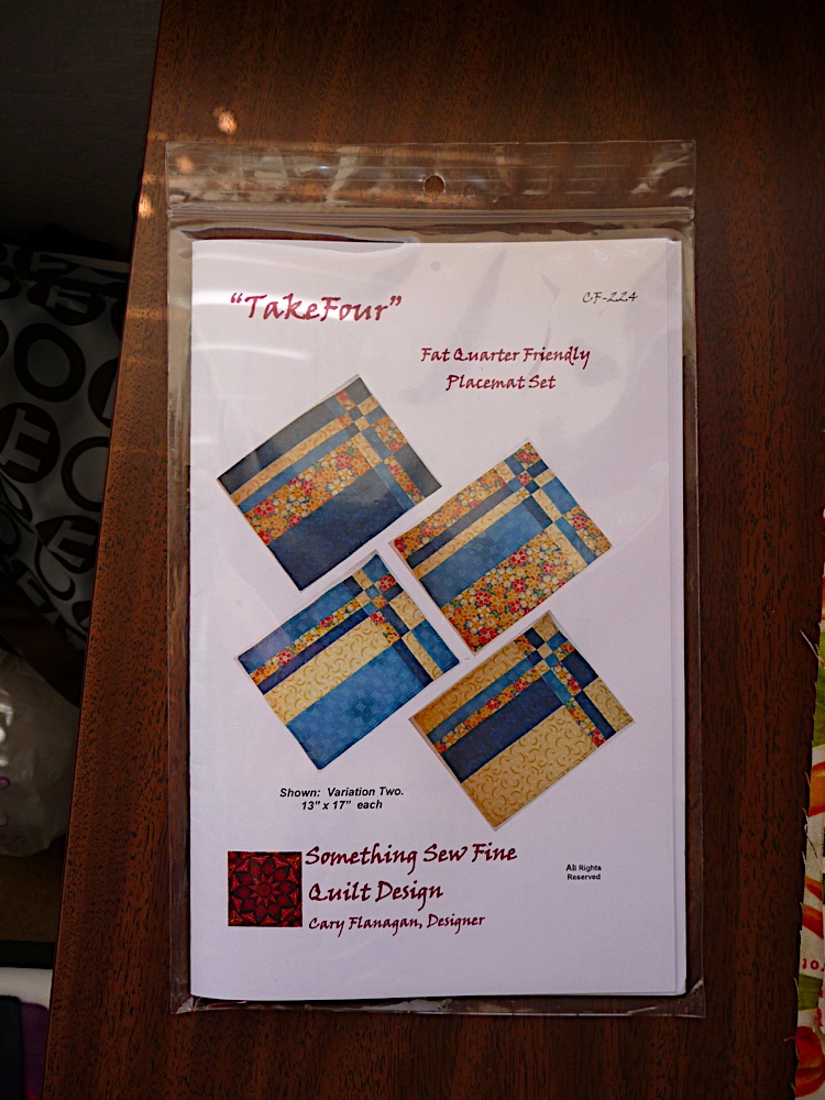 A Quilt of Heather Fat Quarter Placemats