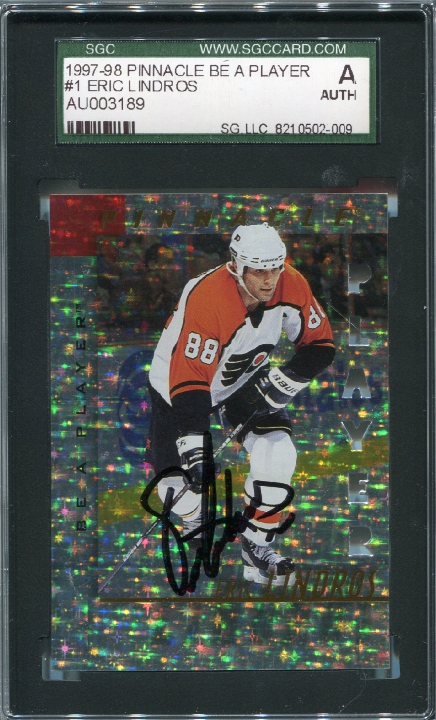 Sold at Auction: 1998-99 Be A Player Brett Hull SP Autographed card