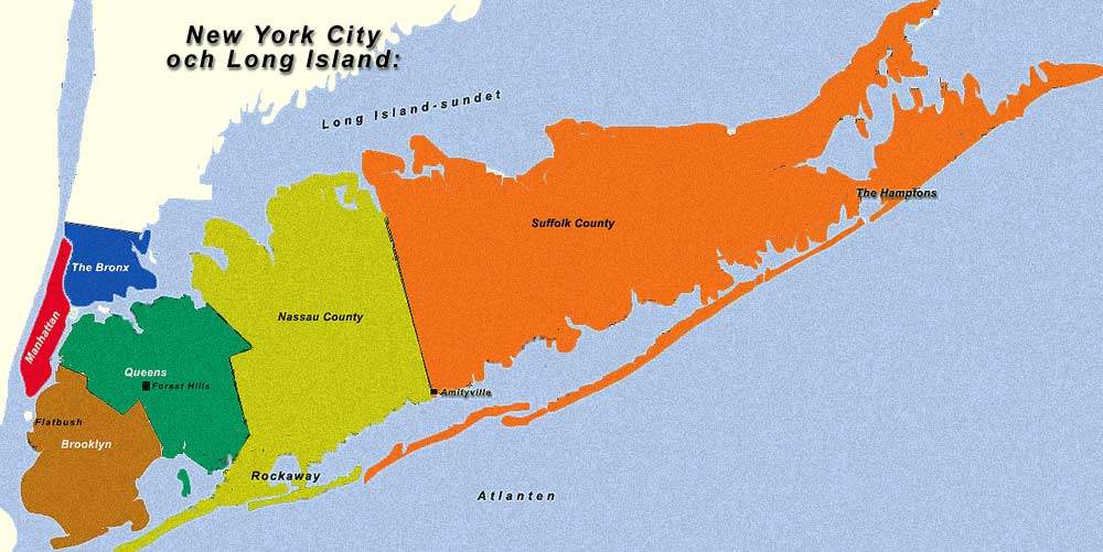 Five Islands Of New York City Five Islands Of New York City