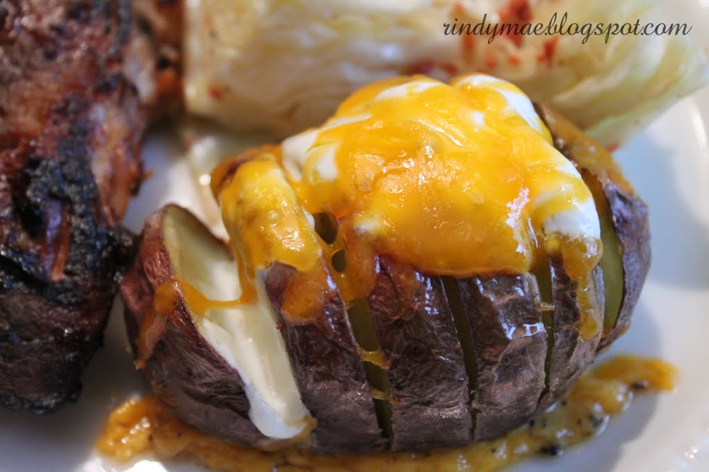 Rindy Mae The Perfect Baked Potato & Oven Roasted Cabbage