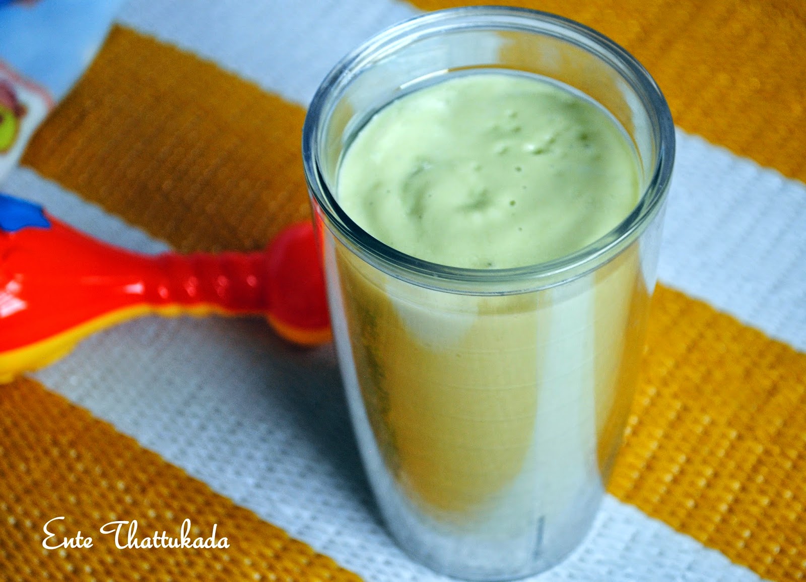 Ente Thattukada Avocado/Butter Fruit Milkshake