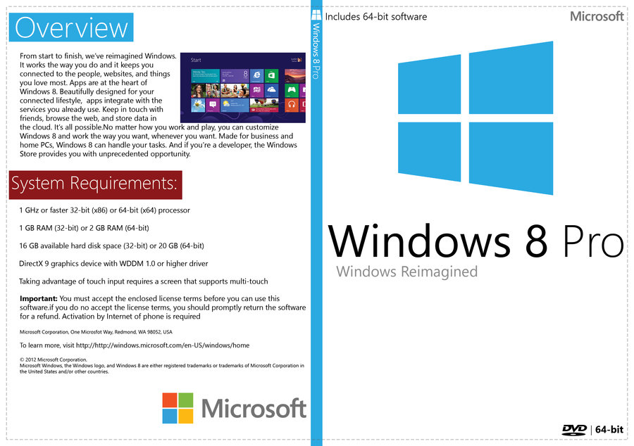 Microsoft Windows 8 Digital Download Free Full Version