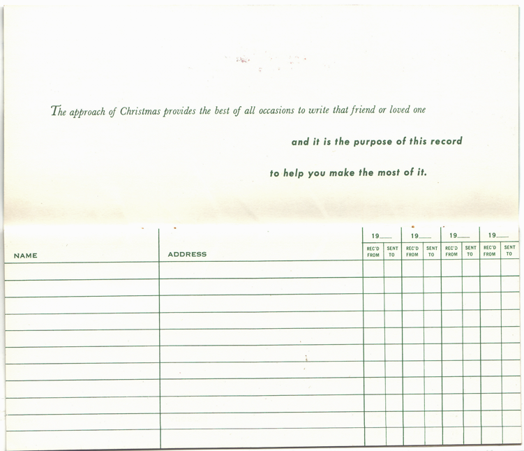 Christmas concrete cards card construction business corporate way snowman client holiday company choose The Cedar Chest - antique postcards, vintage photographs, forgotten ephemera: Christmas Cards 1950's