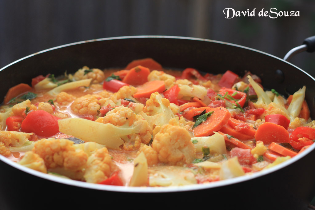 Nonspicy Vegetable Curry DAVID