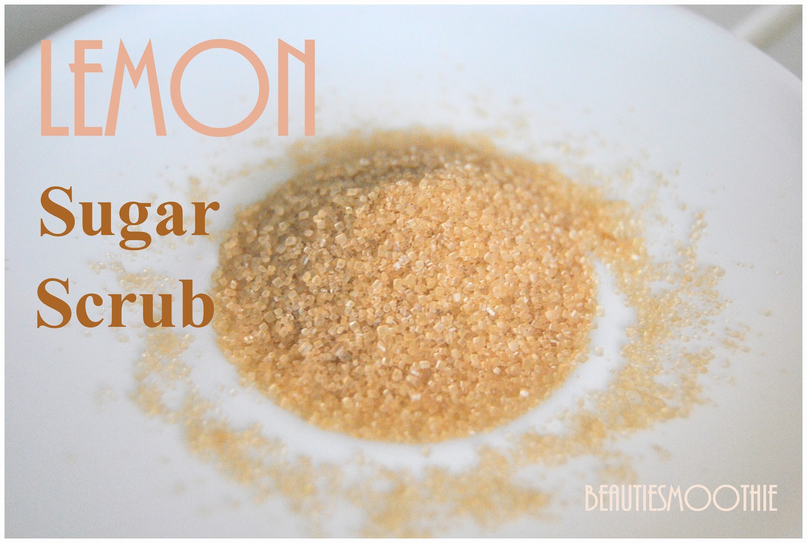 BeautieSmoothie LEMON SUGAR SCRUB