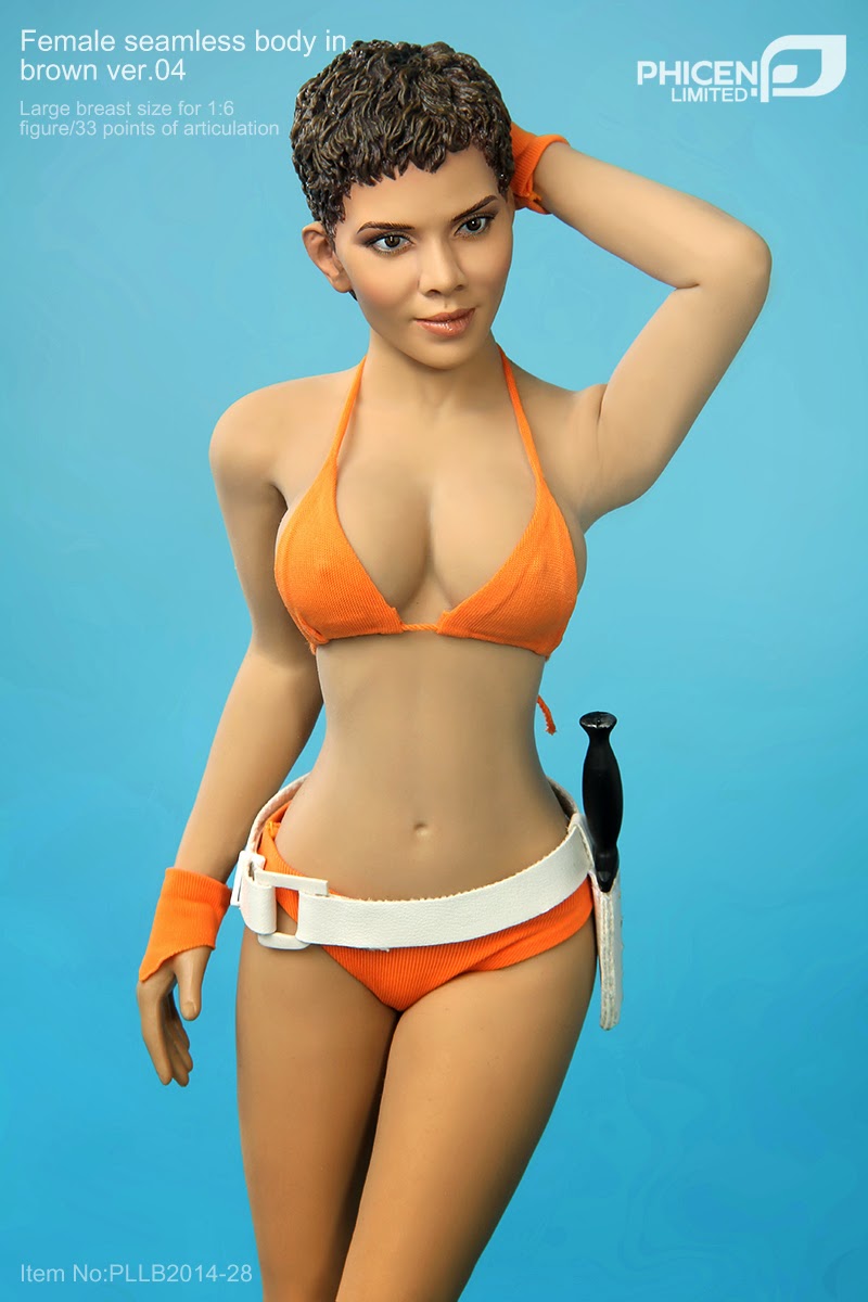 toyhaven: Preview PHICEN 1/6 scale Female seamless body in brown / large  bust size version 04 - Jinx?